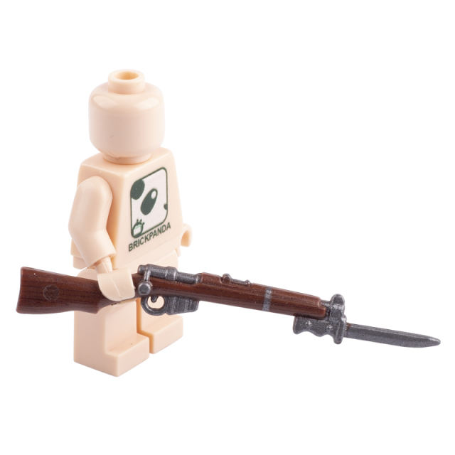 MOC WW2 British SMLE Ⅲ With Bayonet Print Guns Building Blocks Military Army Soldiers Minifigures Weapon Accessories Bricks Toys