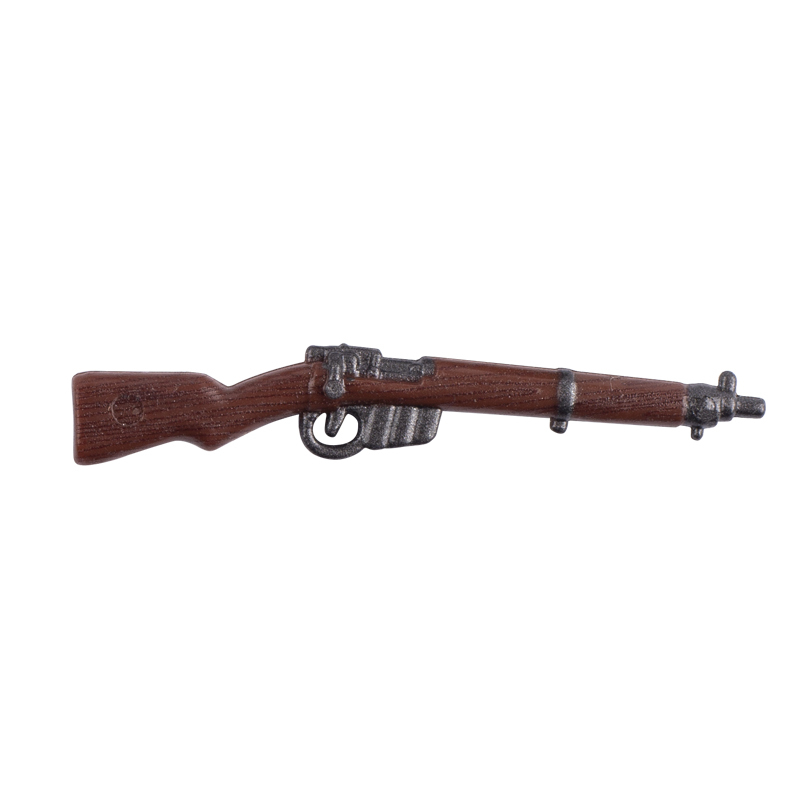 MOC WW2 British Soldiers SMLE Ⅳ Print Guns Building Blocks Military Army Minifigures Weapon Rifle Accessories Bricks Toys