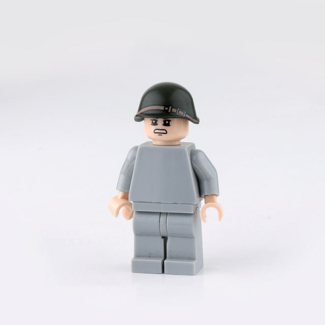 MOC WW2 Soviet Soldier Minifigures 40 Helmet With Belt Building Blocks Military Army Caps Hats Headgear Parts Bricks Model Toys