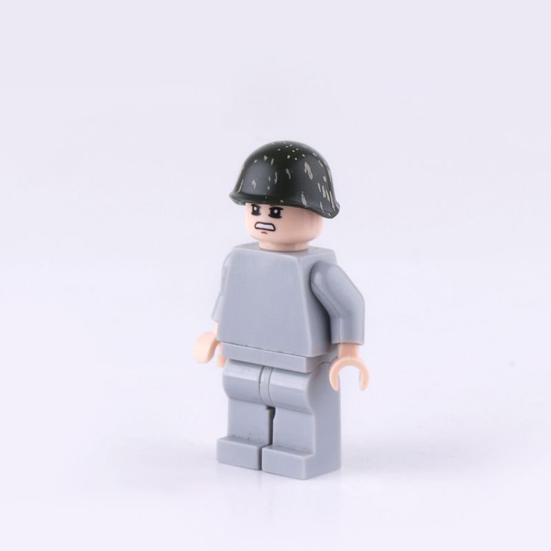MOC WW2 Soviet Soldier Minifigures SSH40 Helmet Building Blocks Military Army Caps Hats Headgear Accessories Bricks Model Toys