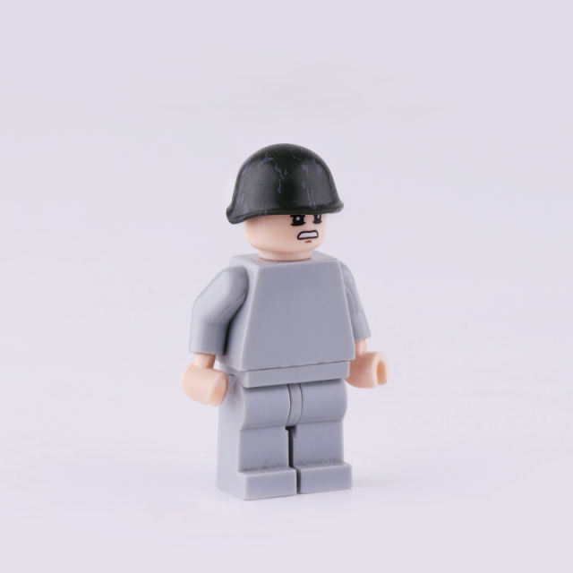 MOC WW2 Soviet Soldier Minifigures SSH40 Helmet Building Blocks Military Army Caps Hats Headgear Accessories Bricks Model Toys