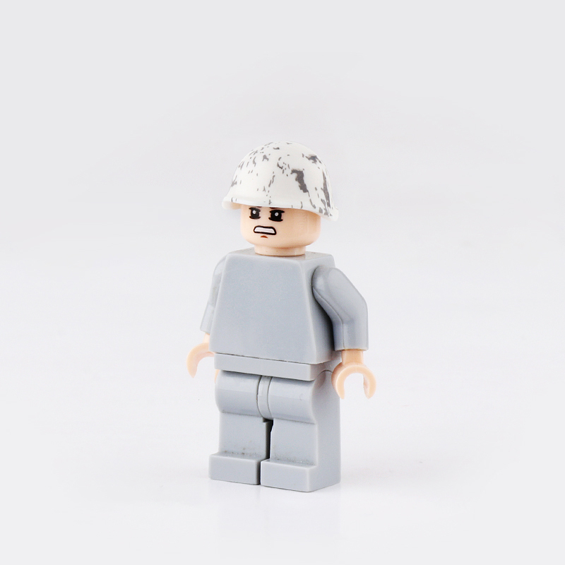 MOC WW2 Soviet Soldier Minifigures SSH40 Helmet Building Blocks Military Army Caps Hats Headgear Accessories Bricks Model Toys
