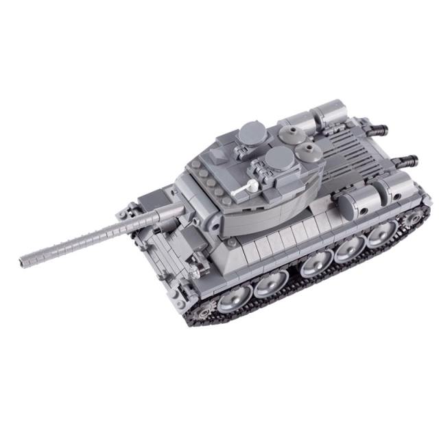 MOC WW2 Soviet T34-85 Medium Tank Building Blocks Sets Military Cars Army Soldiers  Minifigures DIY Bricks Vehicles Model Toys