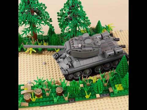 MOC WW2 Soviet T34-85 Medium Tank Building Blocks Sets Military Cars Army Soldiers  Minifigures DIY Bricks Vehicles Model Toys