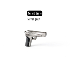 Silver gray gun
