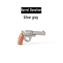 1PCS silver gray gun