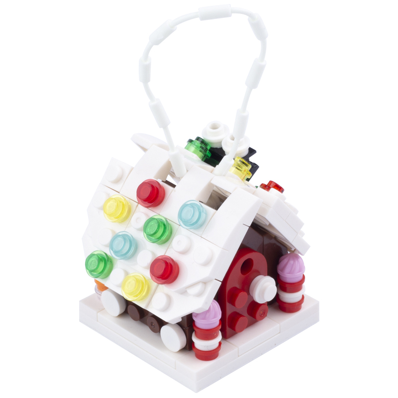 MOC City Series Minifigures Merry Christmas House Tree Building Blocks Deer Santa Figures Parts DIY Scene Bricks Model Toys