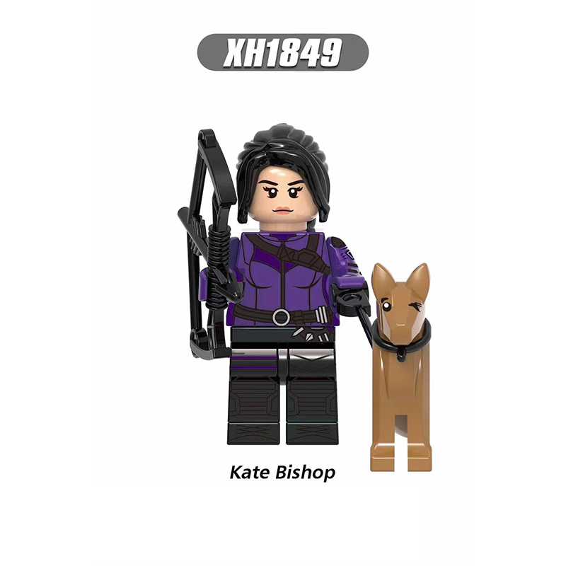 X0330 Marvel Super Heros Series Minifigures Hawkeye Daredevil Building Blocks Echo Avengers Figures MOC Bricks Model Toys Gifts