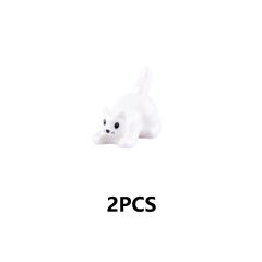 2PCS white