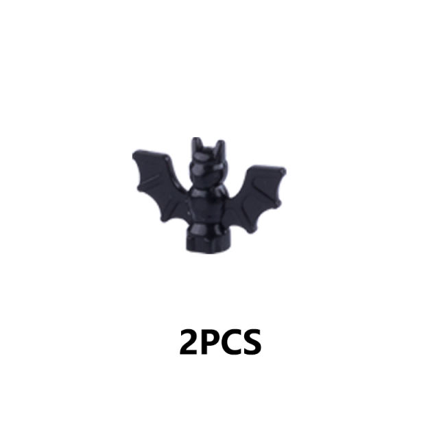 MOC City Animal Series Minifigures Bat Building Blocks Figures Parts DIY Bricks Modle Toys For Children Compatible 30103 90394