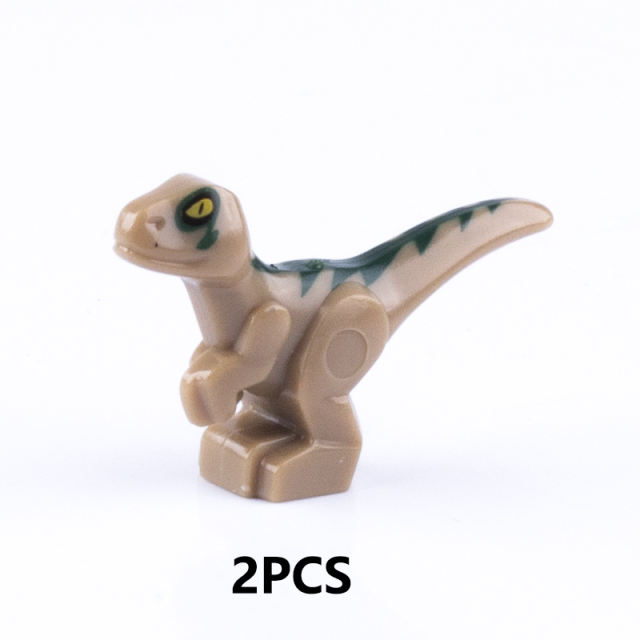 MOC Animal Series Minifigures Dinosaur Building Blocks DIY Jurassic Park Tyrannosaurus Parts Bricks Modle Toys Compatible 76941