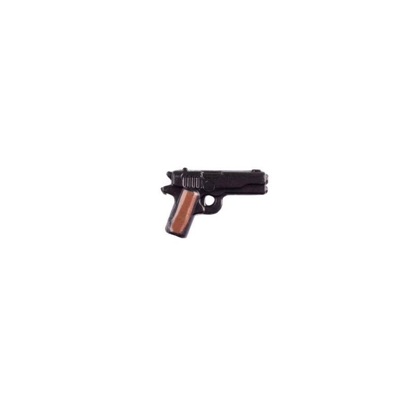MOC US Army Soldiers Minifigures M1911 Guns Building Blocks Military Figures Arms Weapon Accessories Bricks Model Toys For Boys