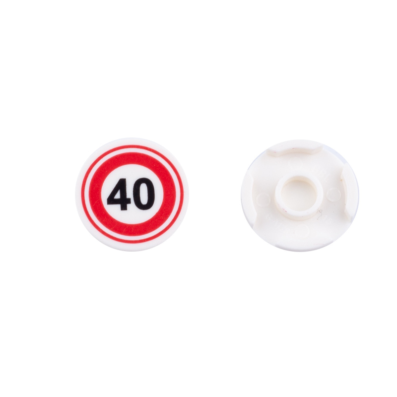 MOC City Road Minifigures Traffic Sign Building Blocks Speed Limit Indicator Lights Street Figures Accessories Brick Model Toys