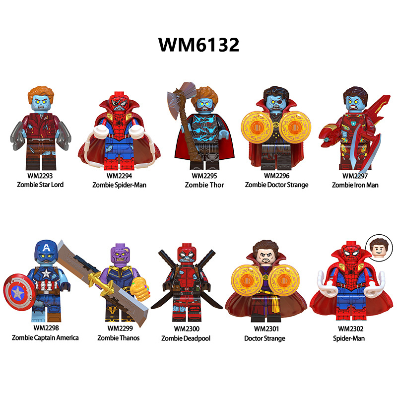 Lego best sale zombie avengers