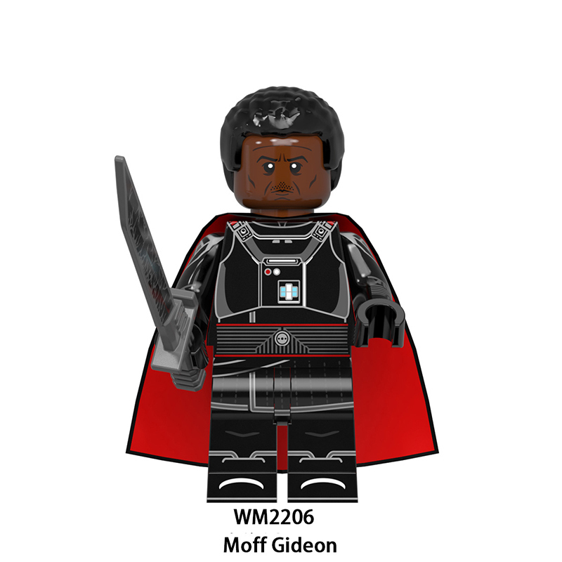 WM6121 Star Wars Series Minifigures Dark Stormtrooper Building Blocks MOC Ahsoka Scout Soldier Figures Bricks Model Toys Gift