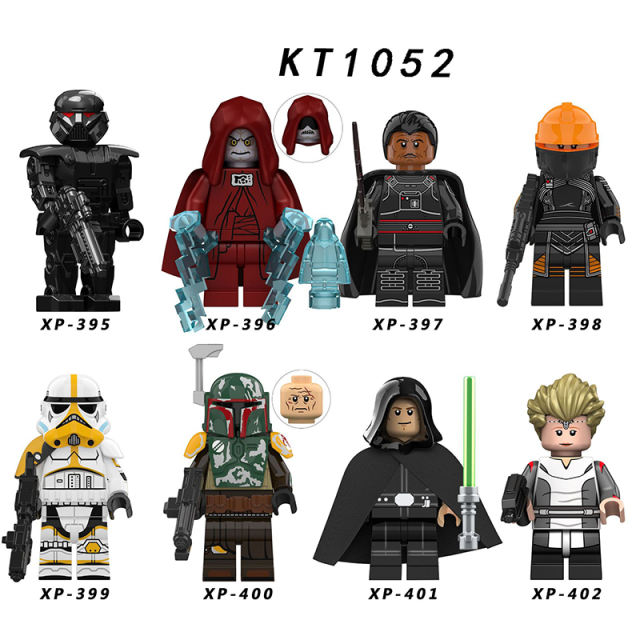 KT1052 Star Wars Series Minifigures Artillery Stormtrooper Building Blocks MOC Dark Troopers Soldier Figures Bricks Model Toys