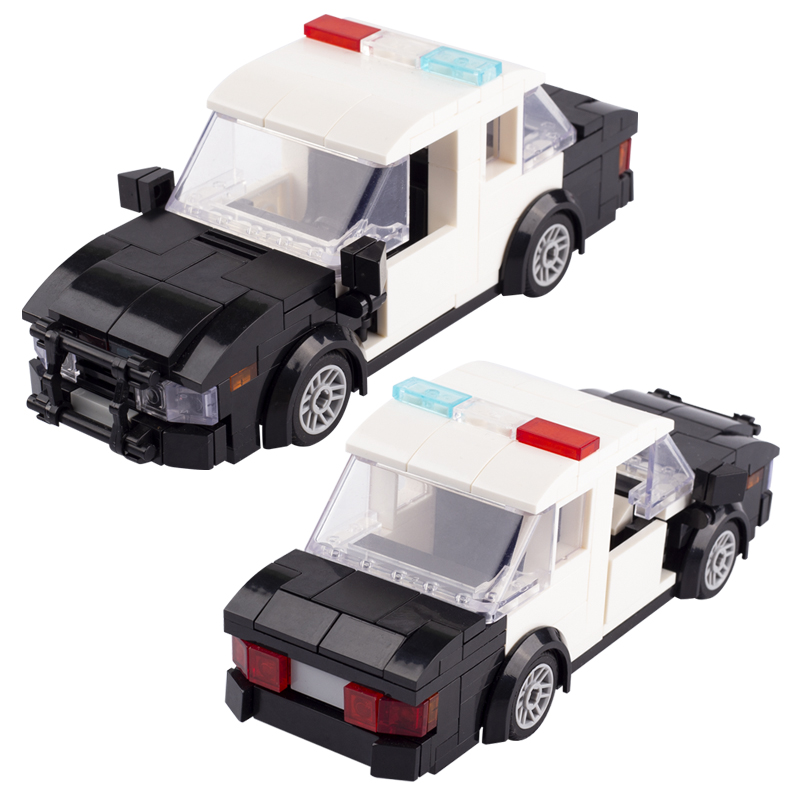 Lego mini police discount car