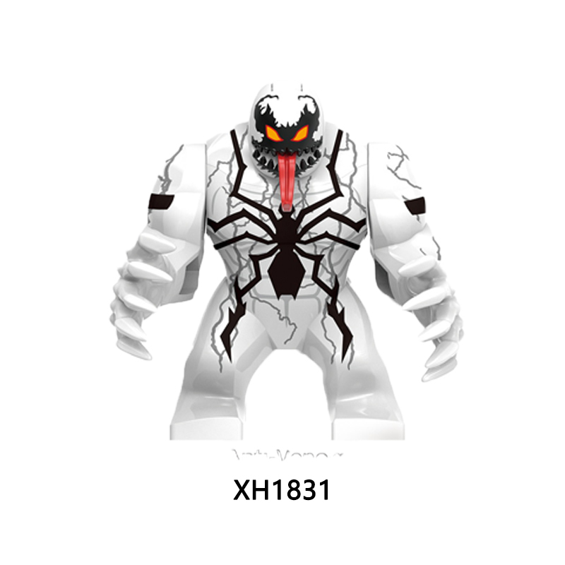 Marvel Super Heros Series Minifigures AntiVenom Building Blocks Amazing SpiderMan Carnage Avengers Figures MOC Bricks Model Toys