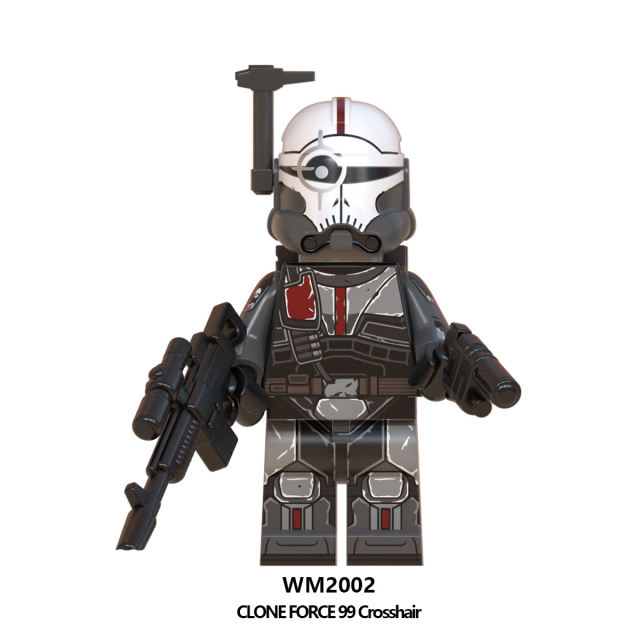 WM6095 Star Wars Series Minifigures Wrecker Jesse Building Blocks MOC Legion Trooper Commander Figures Bricks Model Toys Gift