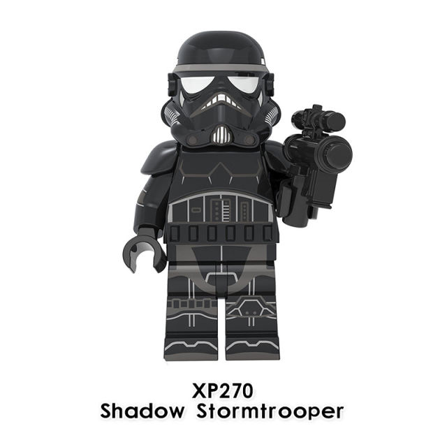 KT1035 Star Wars Series Minifigures Phasma Stormtrooper Building Blocks MOC Clone Shock Trooper Figures Bricks Model Toys Gifts