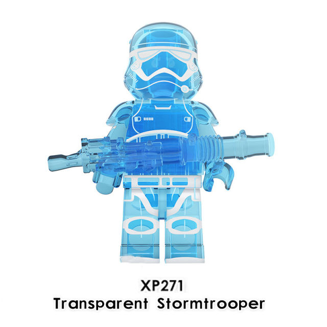 KT1035 Star Wars Series Minifigures Phasma Stormtrooper Building Blocks MOC Clone Shock Trooper Figures Bricks Model Toys Gifts