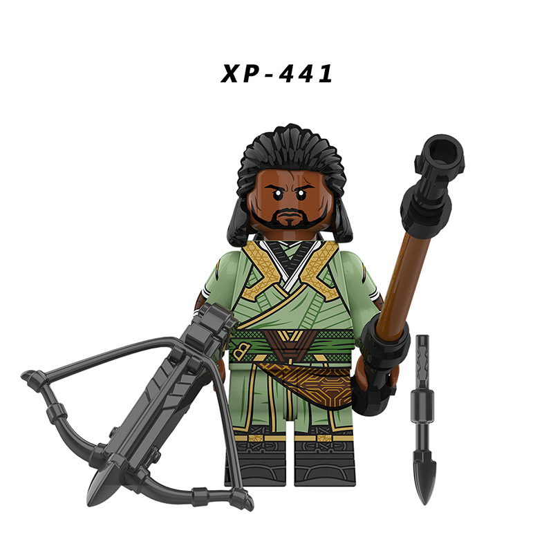 KT1057 Marvel Super Heroes Series Minifigures Doctor Strange Building Blocks MOC Scarlet Witch Figures Bricks Model Toys Gifts