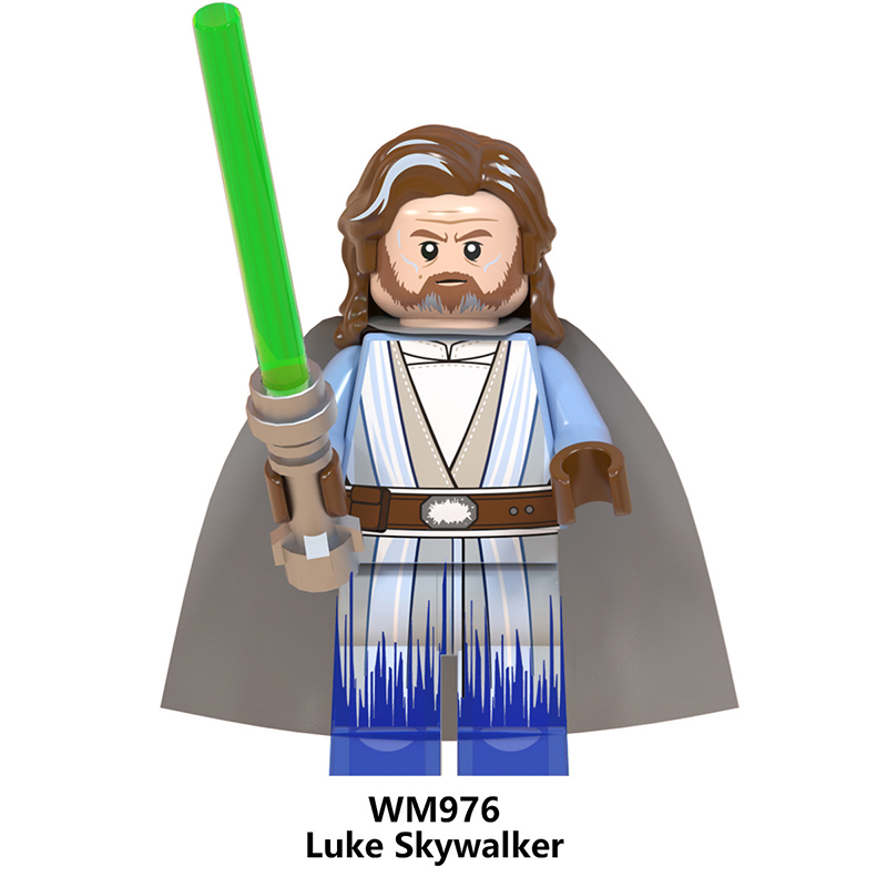 WM6091 Star Wars Series Minifigures Kuruk Palpatine Building Blocks MOC Tarfful Skywalker Figures Bricks Model Toys Gifts