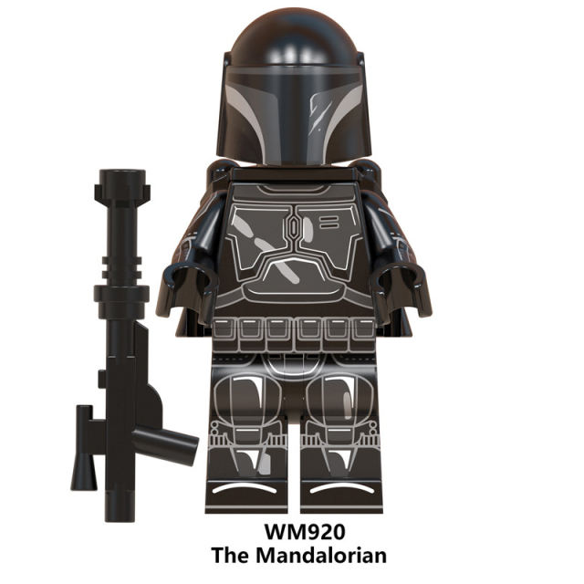 WM6085 Star Wars Series Minifigures Mandalorian Building Blocks MOC Battle of Endor Figures Bricks Model Toys Gifts For Kids