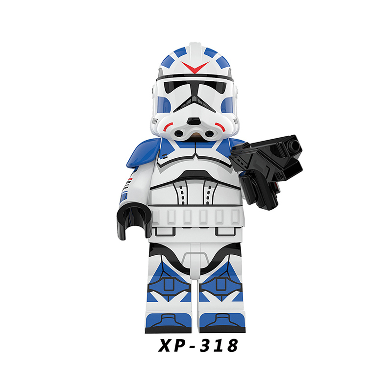 KT1042 Star Wars Series Minifigures Clone Storm Troops Building Blocks MOC Imperial Army Figures Bricks Model Toys Gifts For Kids