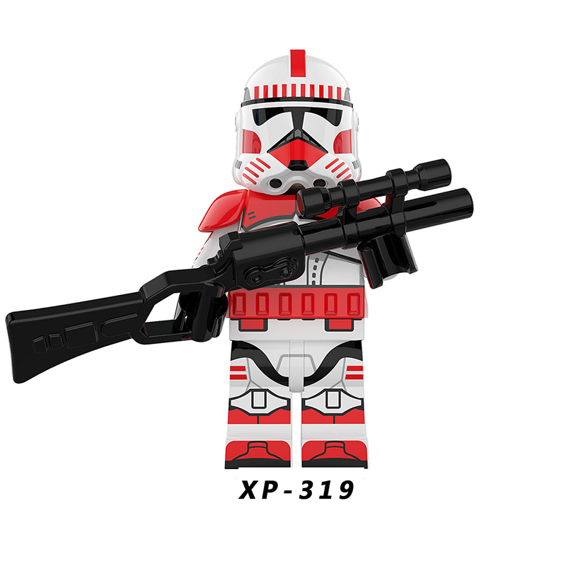 KT1042 Star Wars Series Minifigures Clone Storm Troops Building Blocks MOC Imperial Army Figures Bricks Model Toys Gifts For Kids