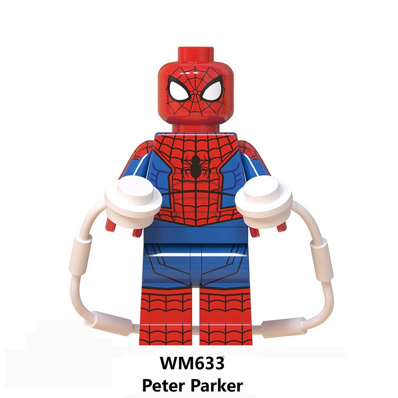 WM6052 Marvel Super Heroes Series Minifigures Spider-Man Building Blocks MOC Green Goblin Figures Bricks Model Toys Gifts For Kids