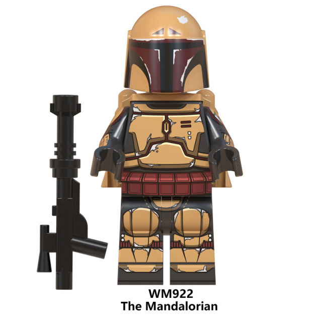 WM6085 Star Wars Series Minifigures Mandalorian Building Blocks MOC Battle of Endor Figures Bricks Model Toys Gifts For Kids