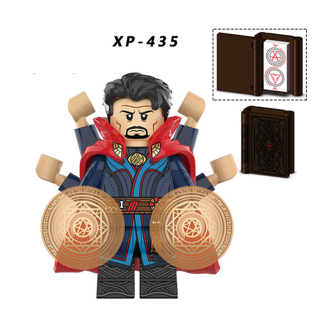 KT1057 Marvel Super Heroes Series Minifigures Doctor Strange Building Blocks MOC Scarlet Witch Figures Bricks Model Toys Gifts