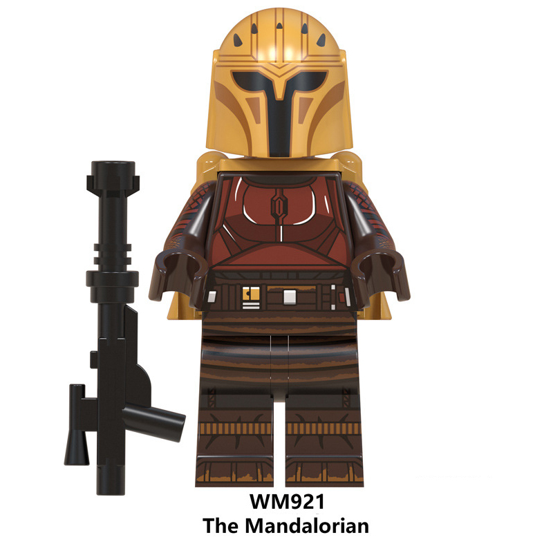 WM6085 Star Wars Series Minifigures Mandalorian Building Blocks MOC Battle of Endor Figures Bricks Model Toys Gifts For Kids