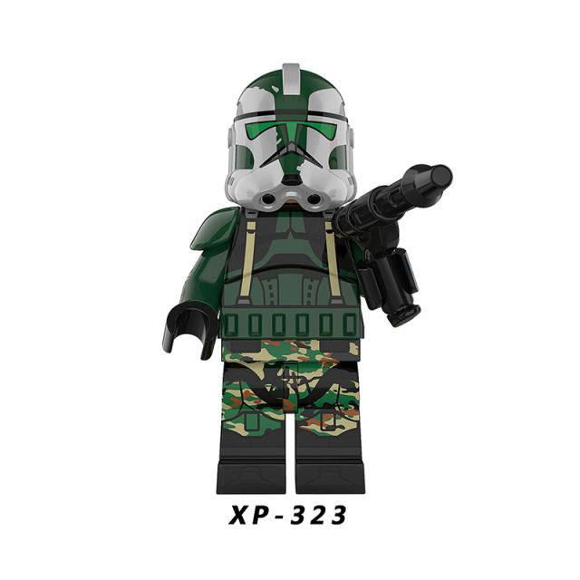 KT1042 Star Wars Series Minifigures Clone Storm Troops Building Blocks MOC Imperial Army Figures Bricks Model Toys Gifts For Kids