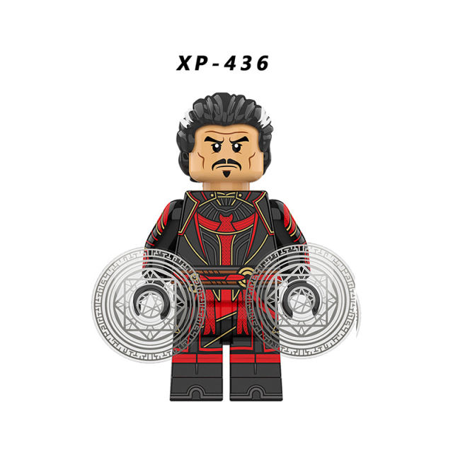 KT1057 Marvel Super Heroes Series Minifigures Doctor Strange Building Blocks MOC Scarlet Witch Figures Bricks Model Toys Gifts