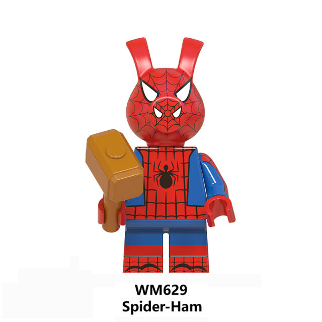 WM6052 Marvel Super Heroes Series Minifigures Spider-Man Building Blocks MOC Green Goblin Figures Bricks Model Toys Gifts For Kids