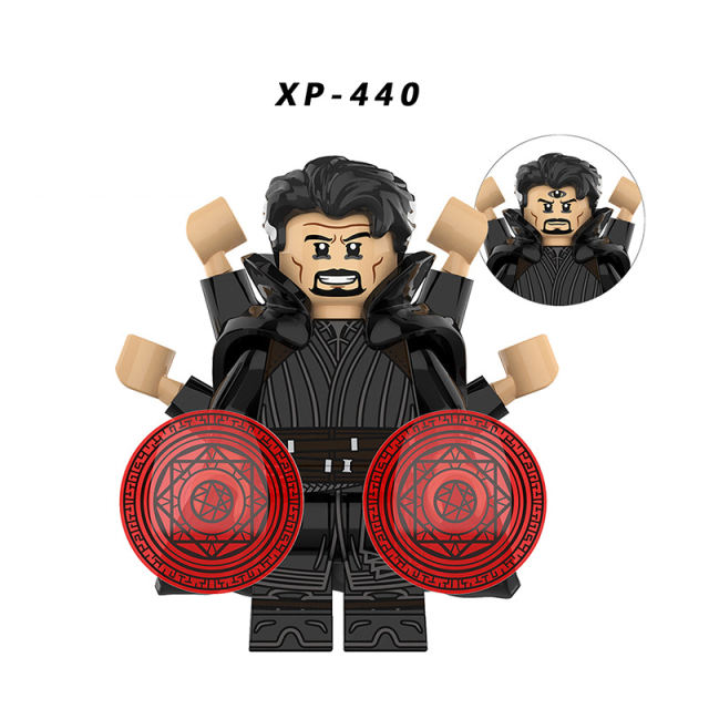 KT1057 Marvel Super Heroes Series Minifigures Doctor Strange Building Blocks MOC Scarlet Witch Figures Bricks Model Toys Gifts