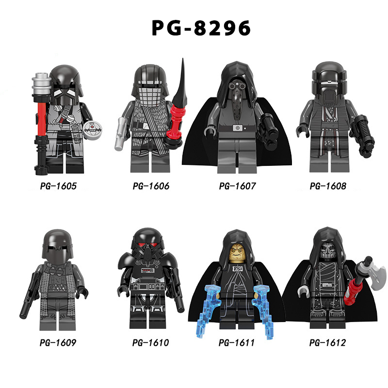 PG8296 Star Wars Series Minifigures Kuruk Building Blocks MOC Knights Ren Shadow Stormtroopers Figures Bricks Model Toys Gifts