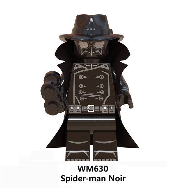 WM6052 Marvel Super Heroes Series Minifigures Spider-Man Building Blocks MOC Green Goblin Figures Bricks Model Toys Gifts For Kids