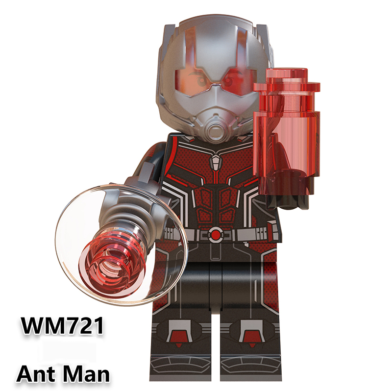 WM6063 Marvel Super Heroes Series Minifigures Thor Iron Man Building Blocks MOC Ant Man Figures Bricks Model Toys Gifts For Kids