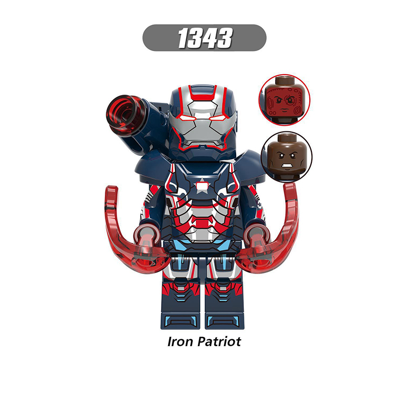 X0267 Marvel Super Heroes Series Minifigs Iron Man Building Blocks MOC Ultron Figures Bricks Model Toys Gifts For Children