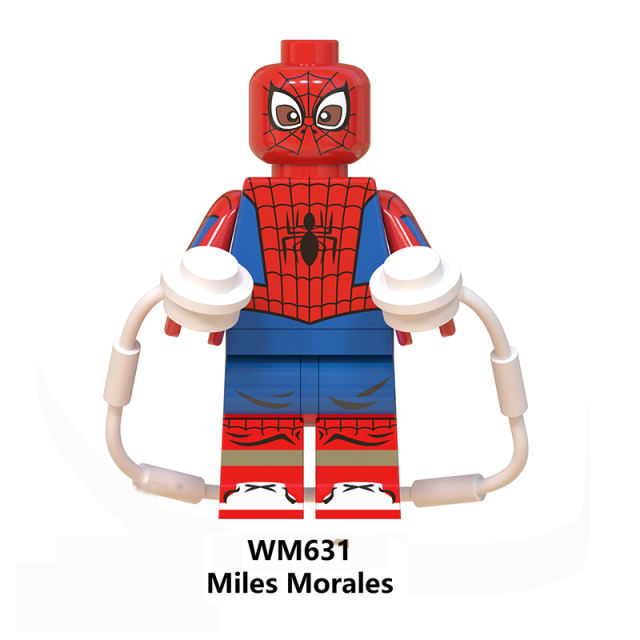 WM6052 Marvel Super Heroes Series Minifigures Spider-Man Building Blocks MOC Green Goblin Figures Bricks Model Toys Gifts For Kids