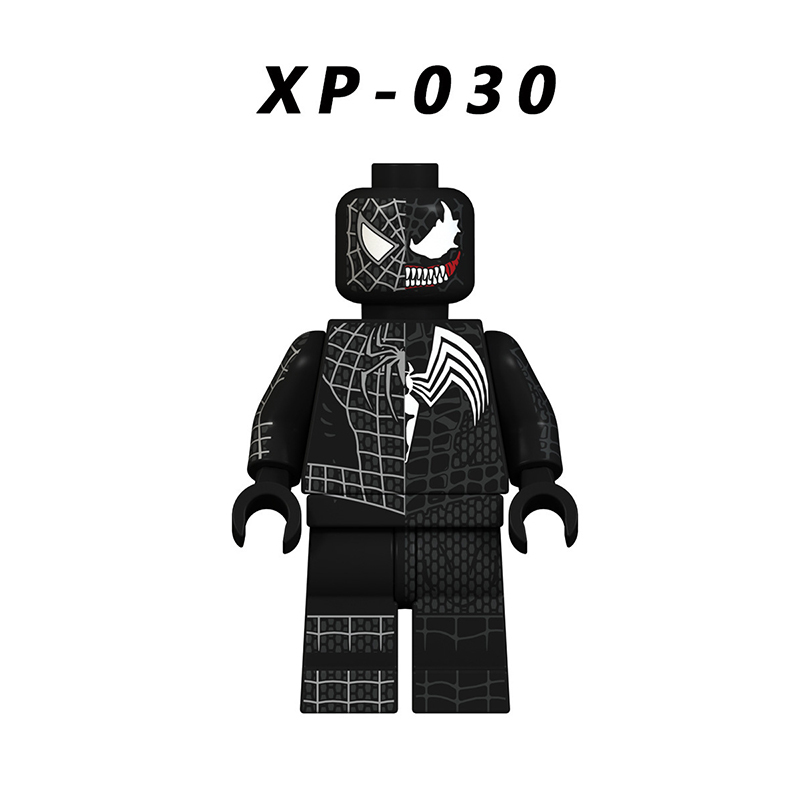 KT1004 Marvel Super Heroes Series Minifigures Spider-Man Building Blocks MOC Batman venom Figures Bricks Model Toys Gifts For Kids