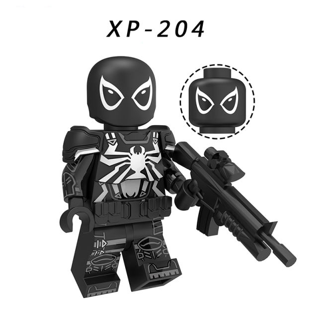 KT1028 Marvel Super Heroes Series Minifigures Spider-Man Building Blocks MOC Mysterio Figures Bricks Model Toys Gifts For Kids