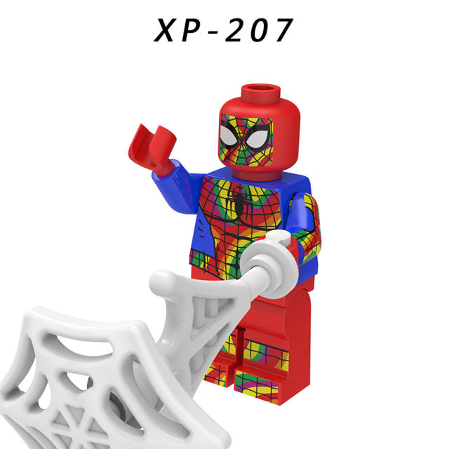 KT1028 Marvel Super Heroes Series Minifigures Spider-Man Building Blocks MOC Mysterio Figures Bricks Model Toys Gifts For Kids