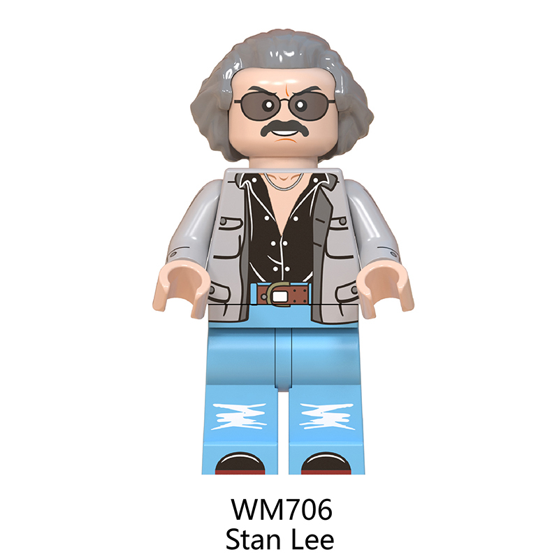 WM6061 Marvel Super Heroes Series Minifigures Thor Building Blocks MOC Captain Marvel Thanos Figures Bricks Model Toys Gifts