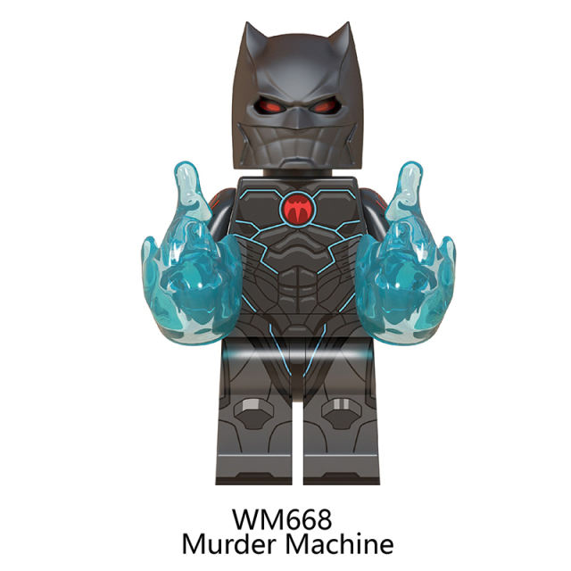 WM6057 Marvel Super Heroes Series Minifigures Black As Night Building Blocks MOC Daybreakers Figures Bricks Model Toys Gifts