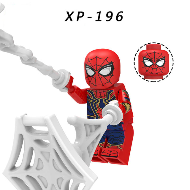 KT1027 Marvel Super Heroes Series Minifigures Spider-Man Building Blocks MOC Mysterio Figures Bricks Model Toys Gifts For Kids