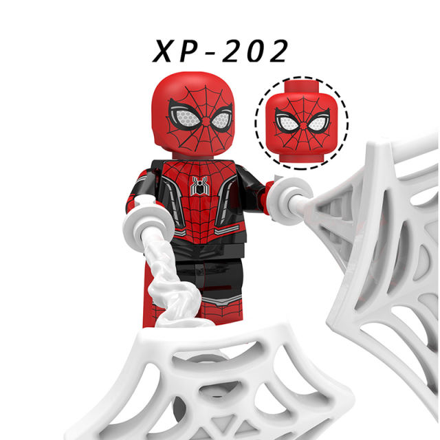 KT1027 Marvel Super Heroes Series Minifigures Spider-Man Building Blocks MOC Mysterio Figures Bricks Model Toys Gifts For Kids